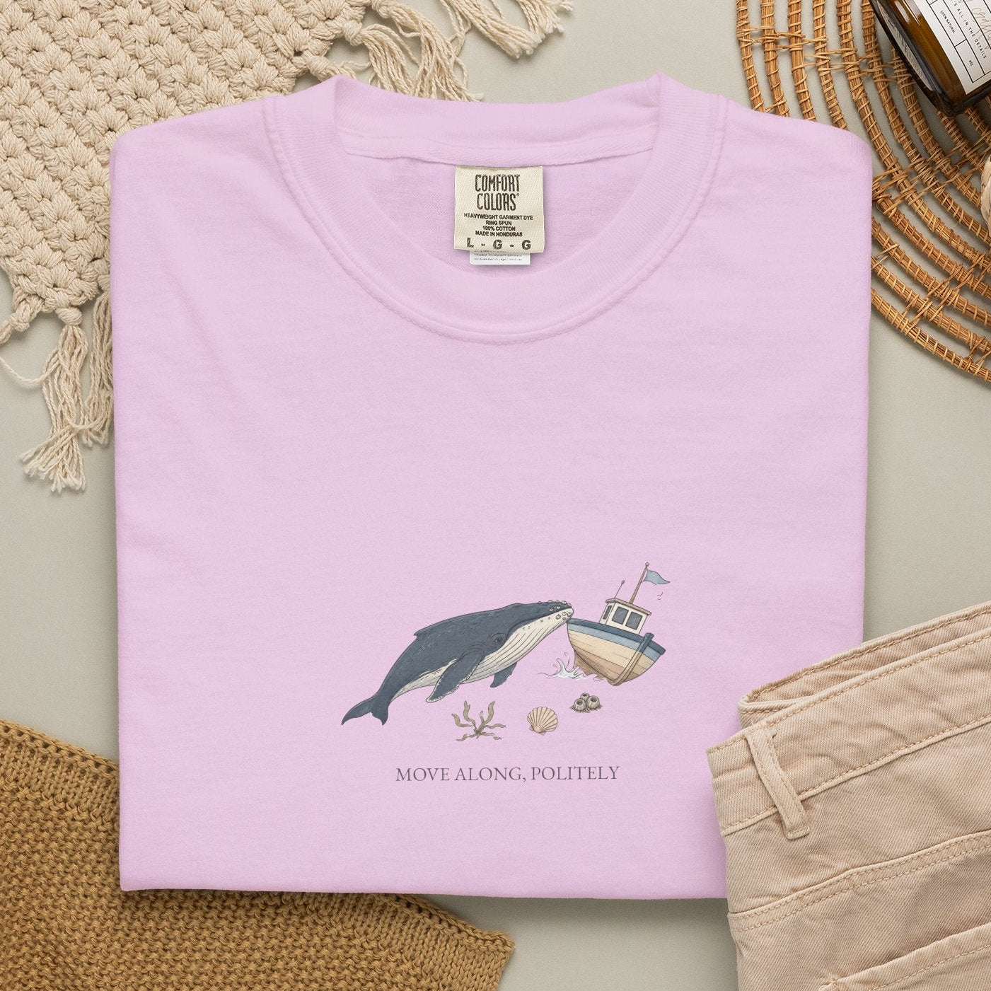 Move Along, Politely - Comfort Tee