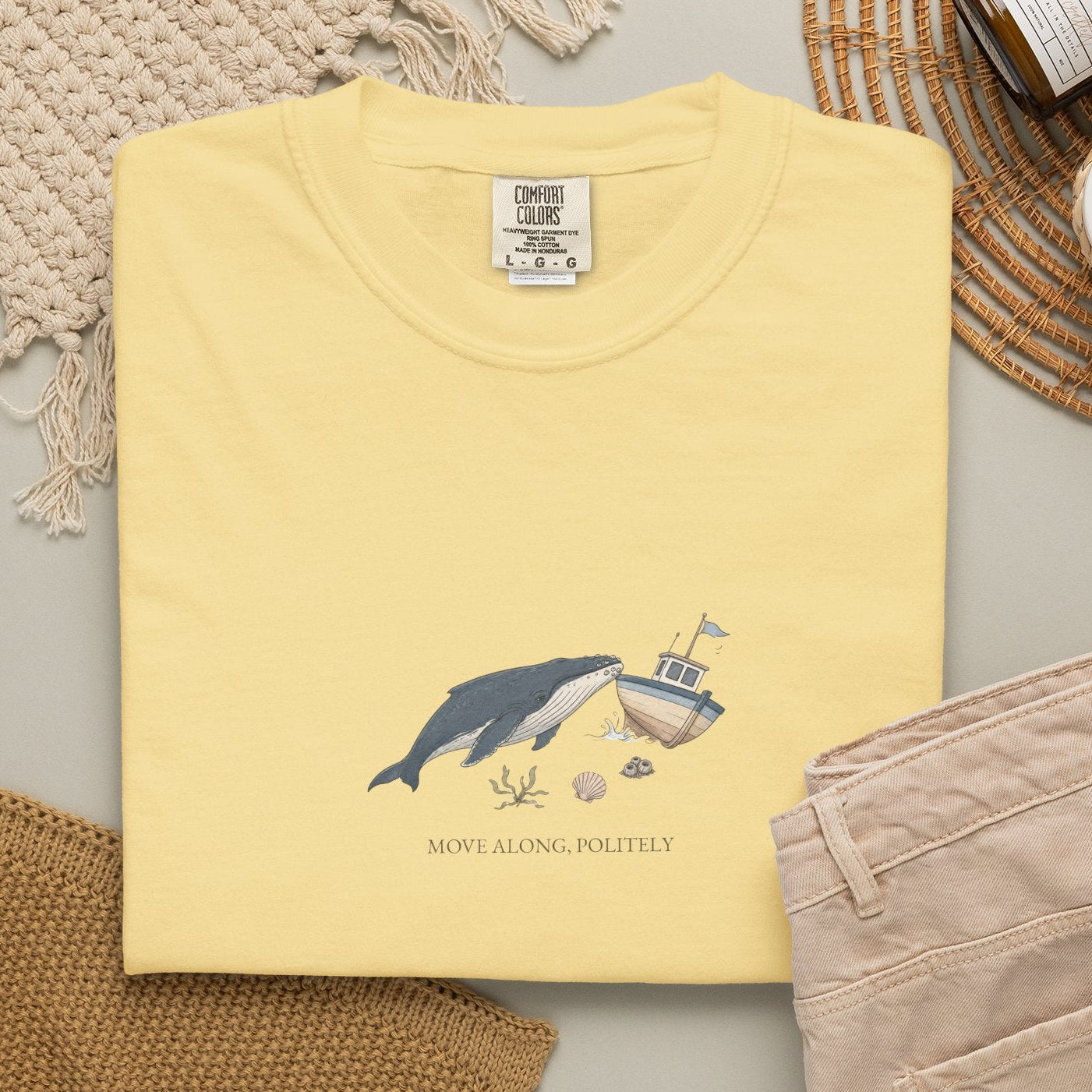 Move Along, Politely - Comfort Tee