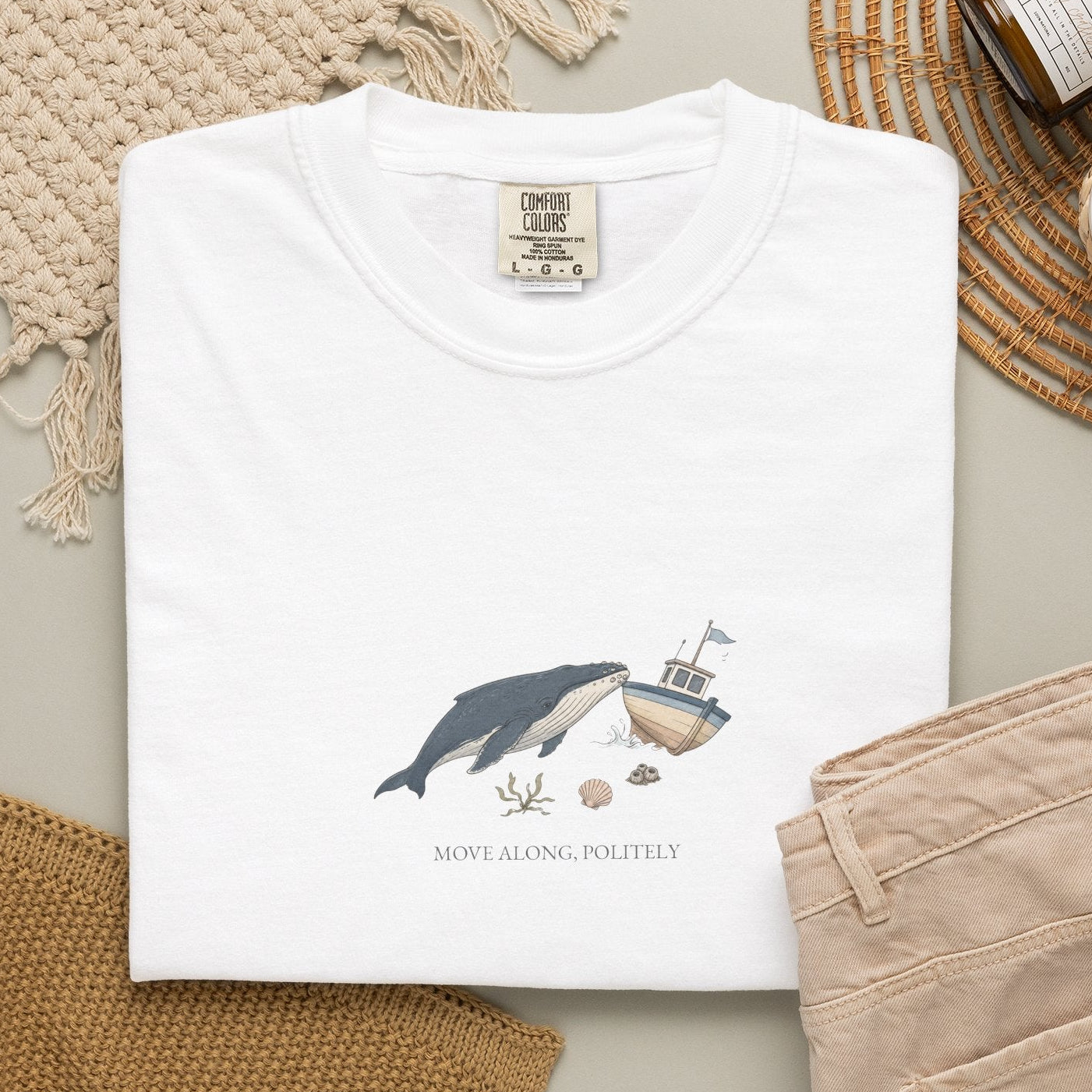 Move Along, Politely - Comfort Tee