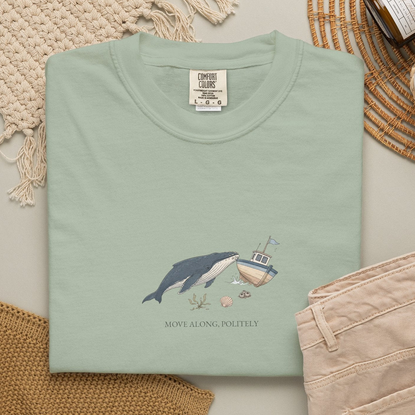 Move Along, Politely - Comfort Tee