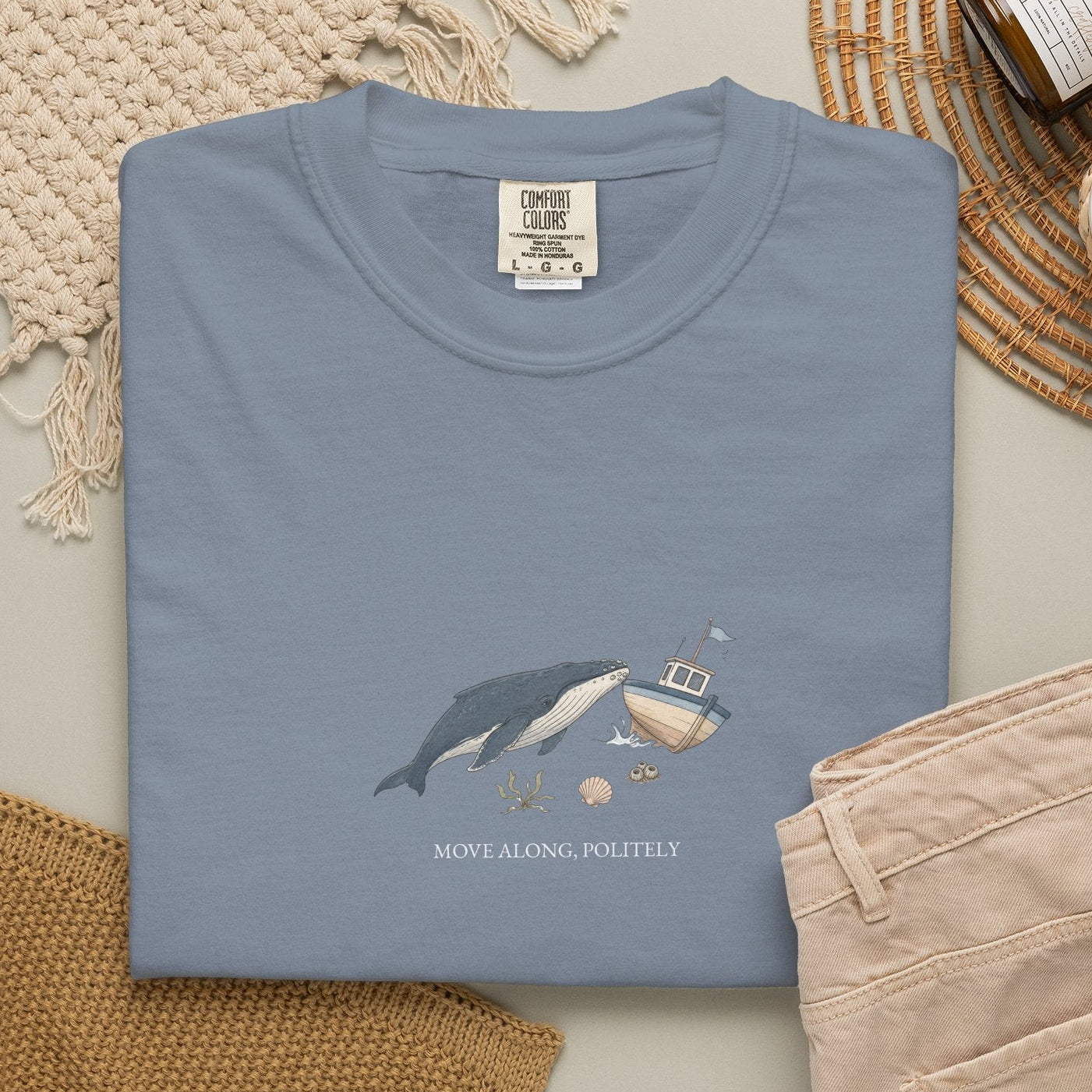 Move Along, Politely - Comfort Tee