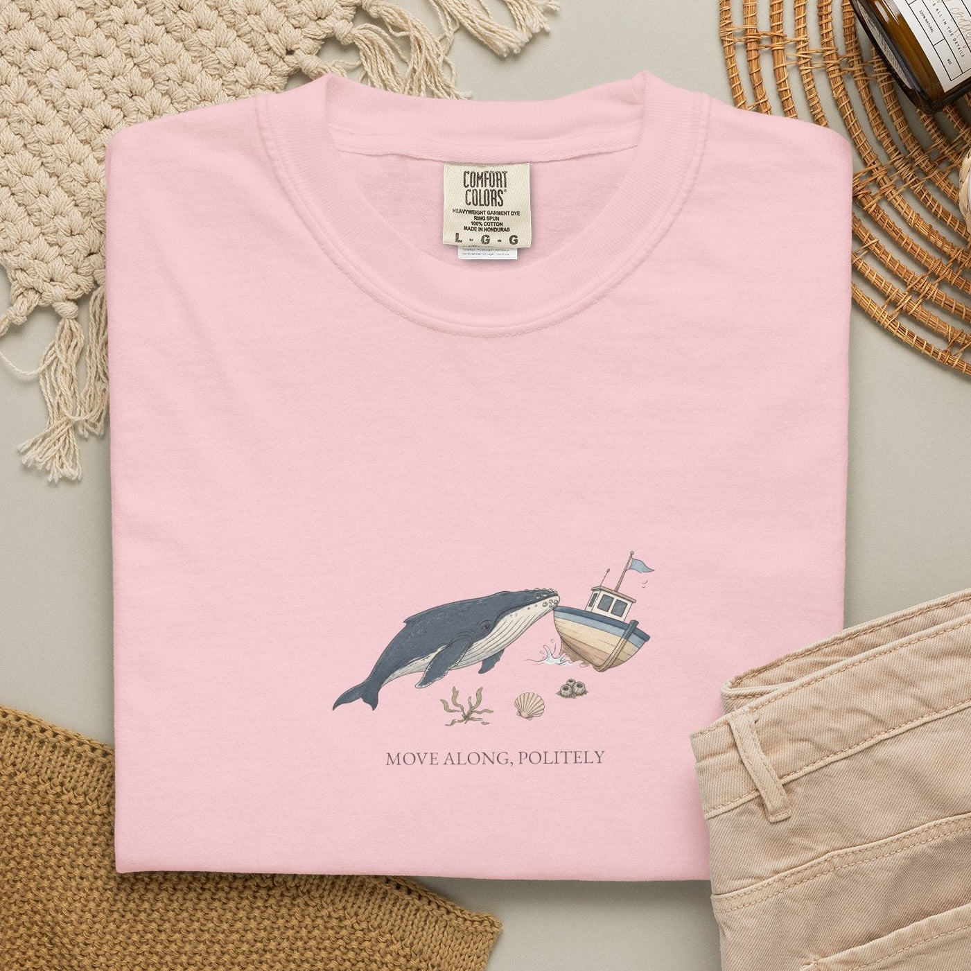Move Along, Politely - Comfort Tee