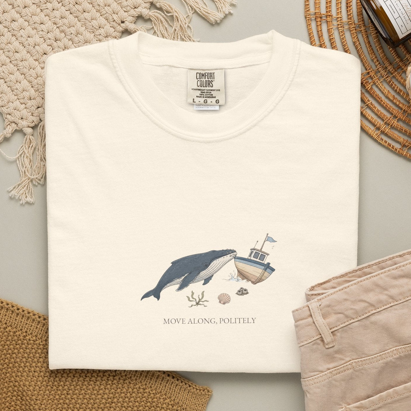 Move Along, Politely - Comfort Tee