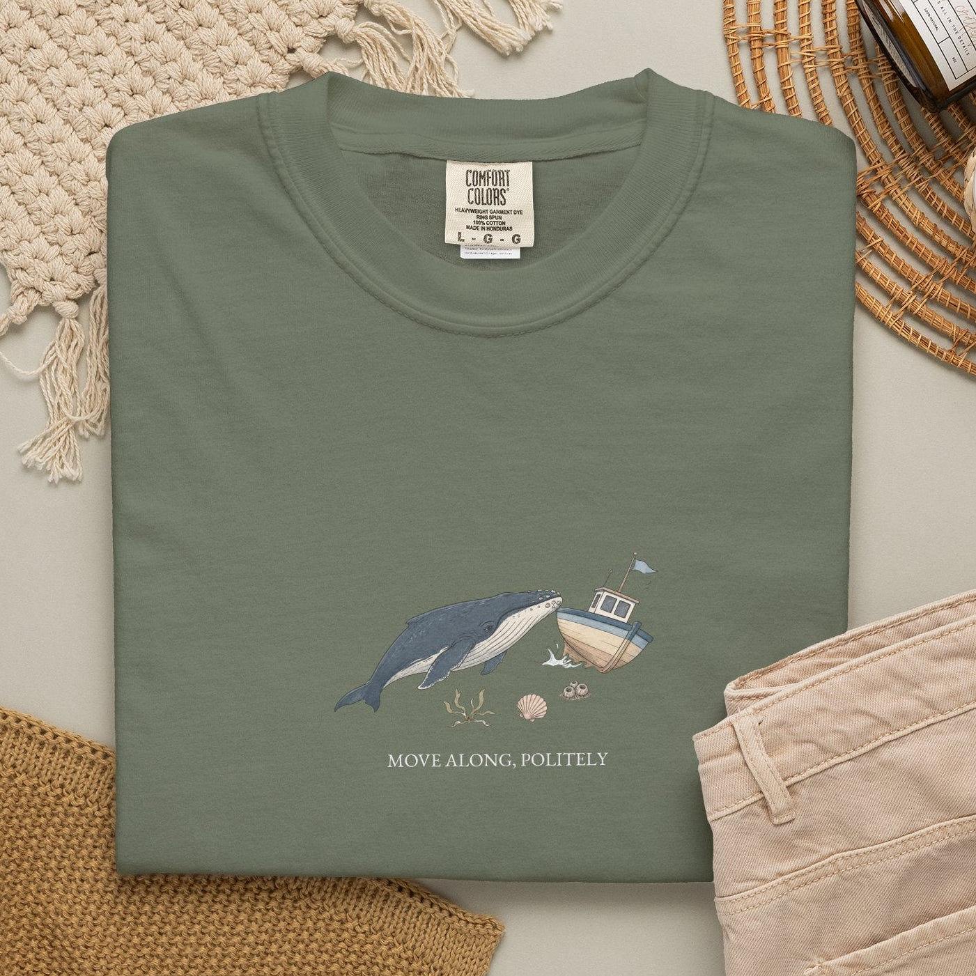Move Along, Politely - Comfort Tee