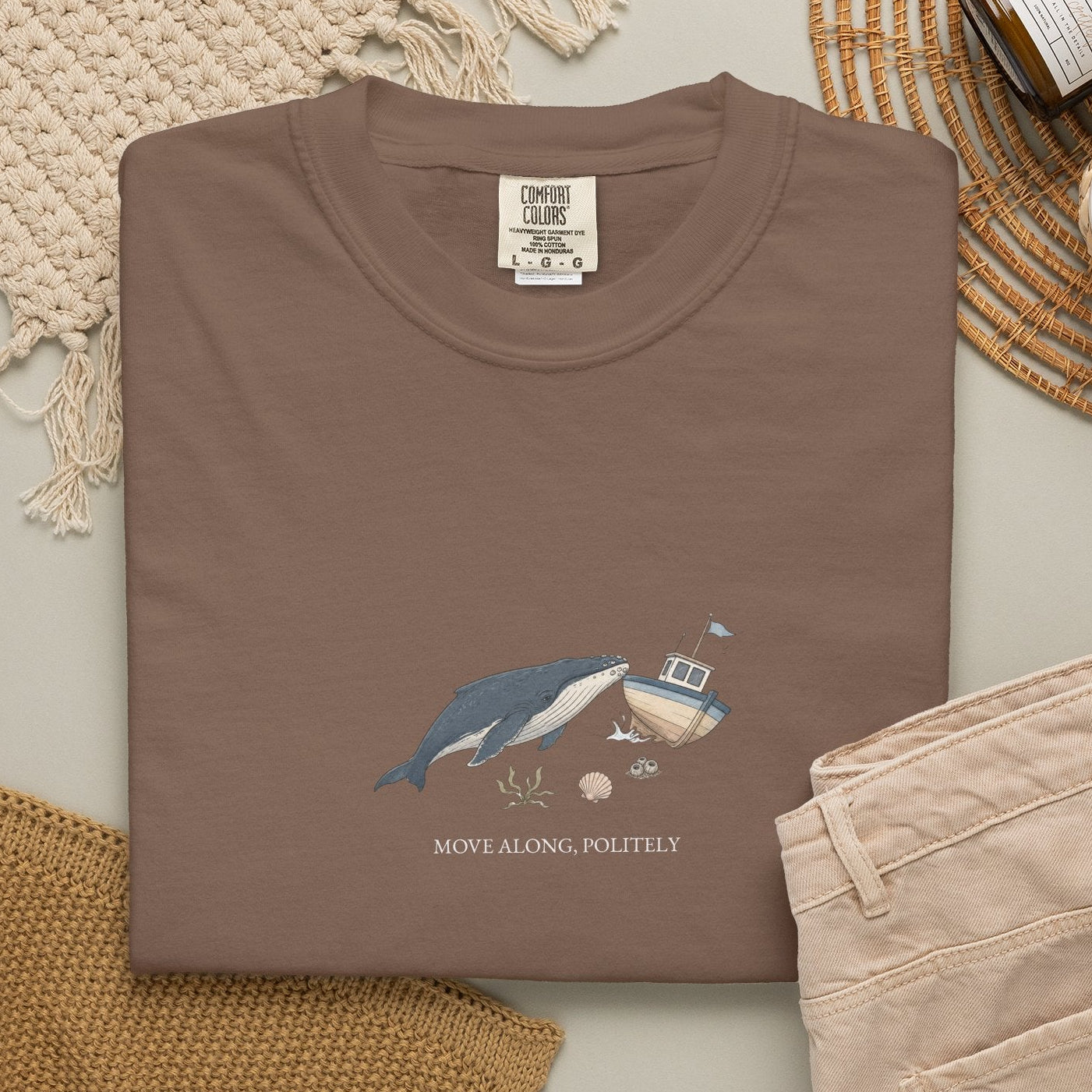 Move Along, Politely - Comfort Tee