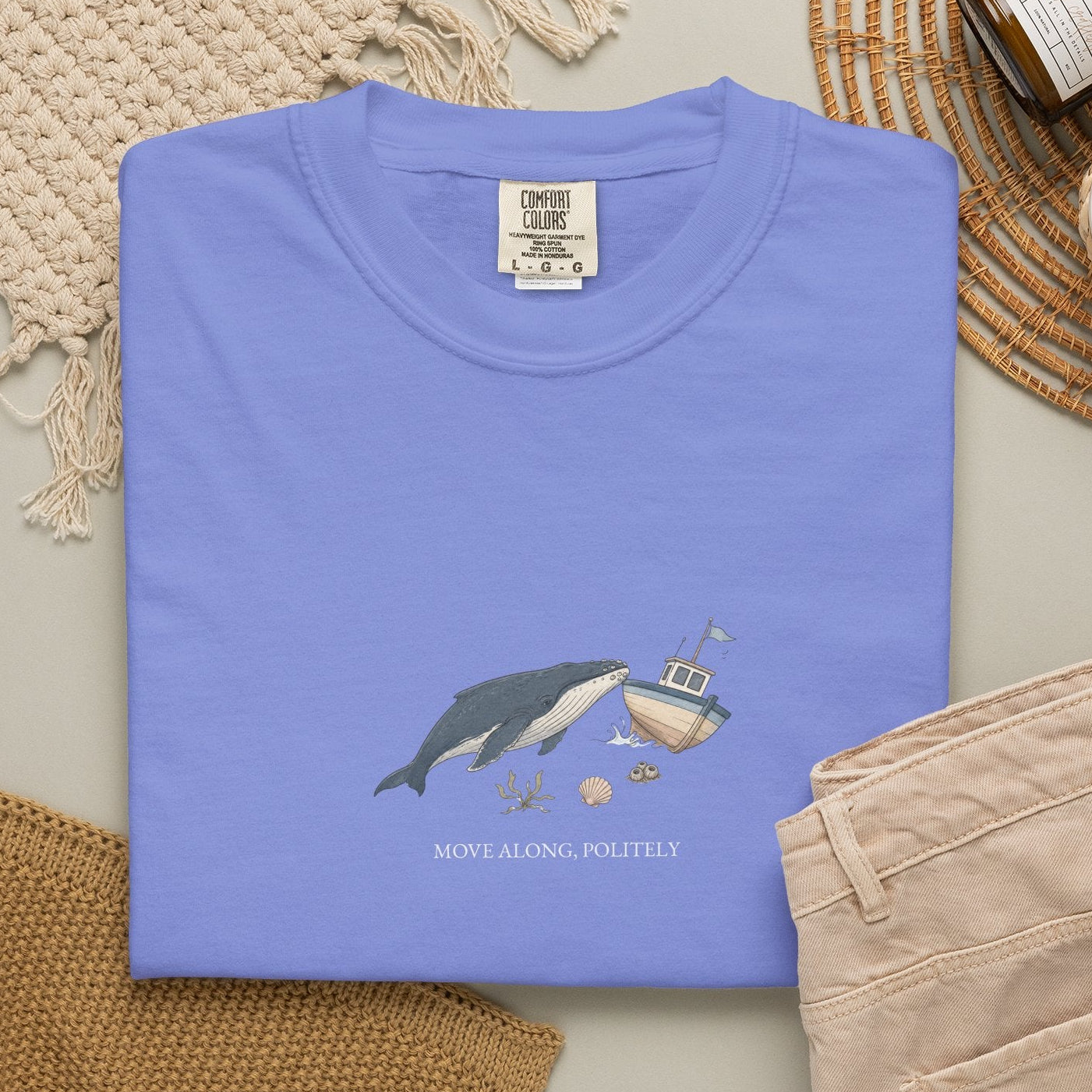 Move Along, Politely - Comfort Tee