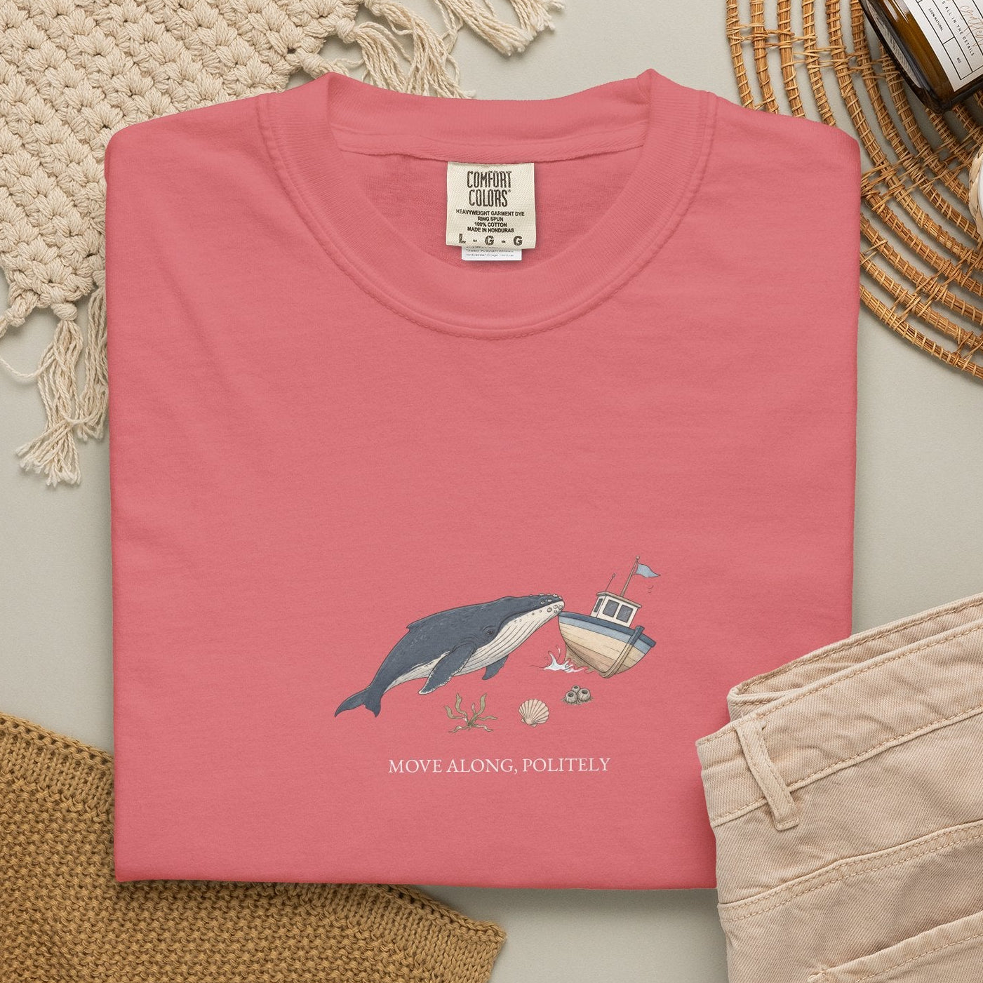 Move Along, Politely - Comfort Tee