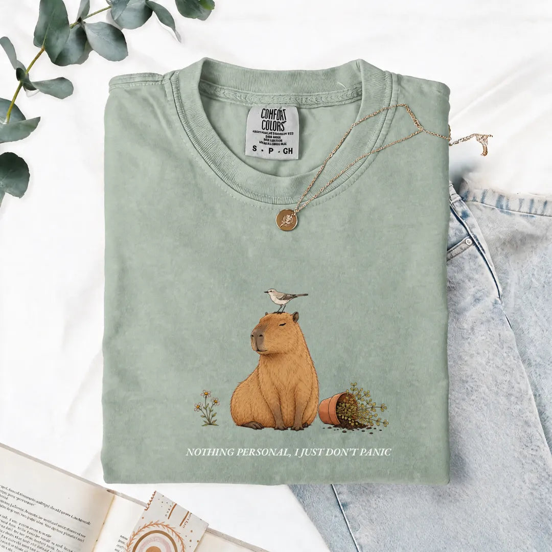 Nothing Personal, I Just Don't Panic - Comfort Tee