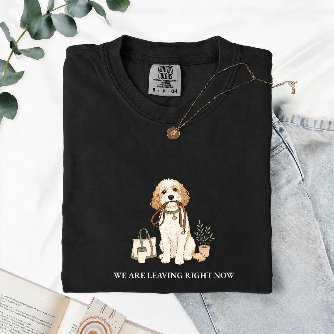 We Are Leaving Right Now - Comfort Tee