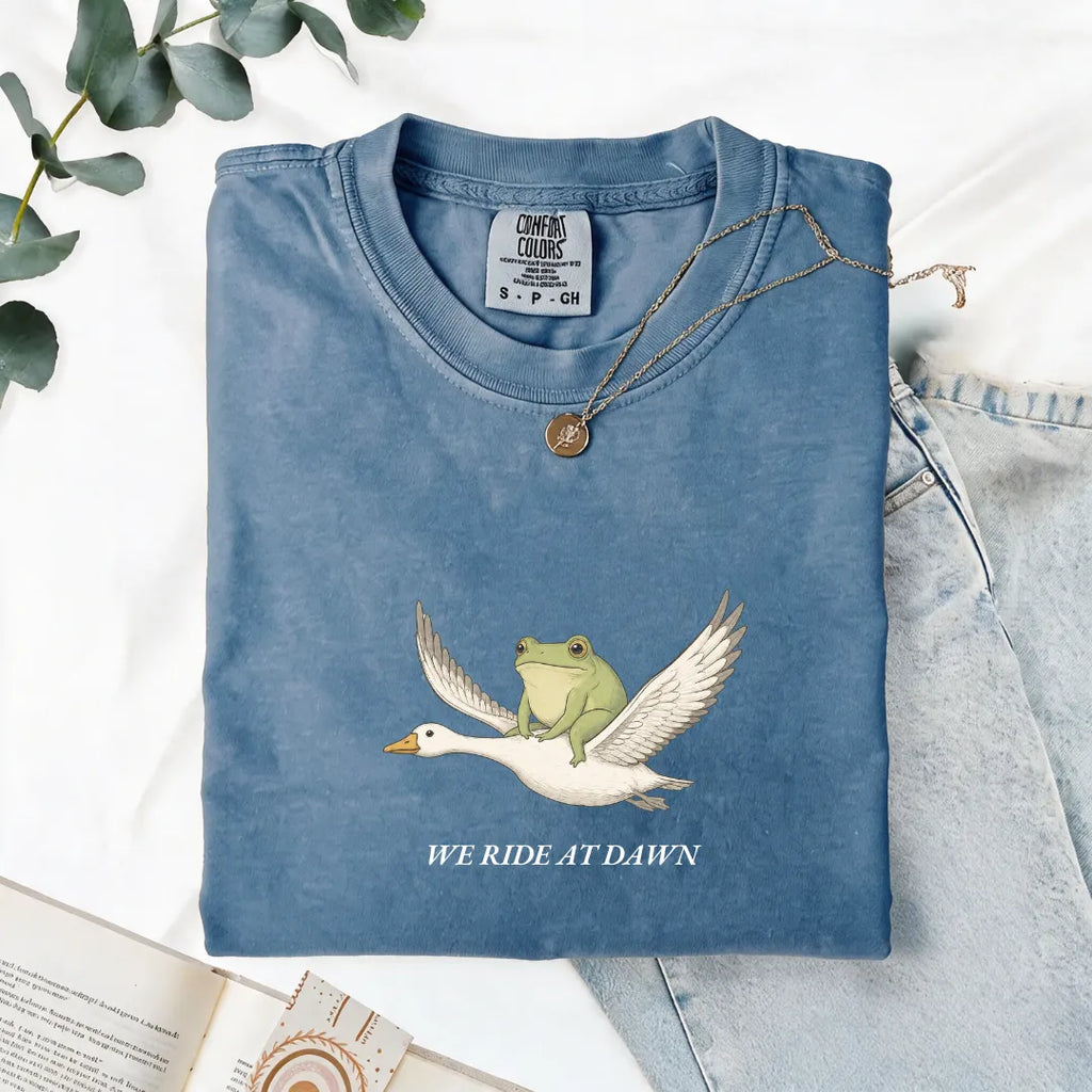 We Ride at Dawn - Comfort Tee