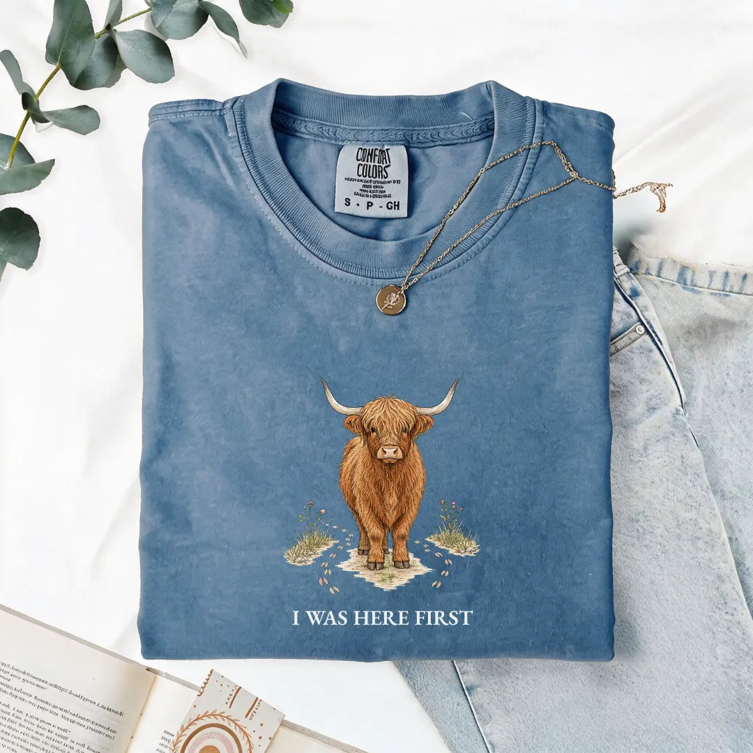 I Was Here First - Comfort Tee