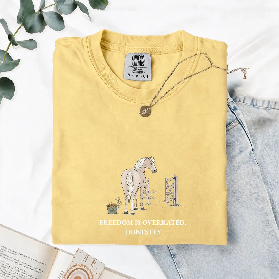 Freedom Is Overrated, Honestly - Comfort Tee