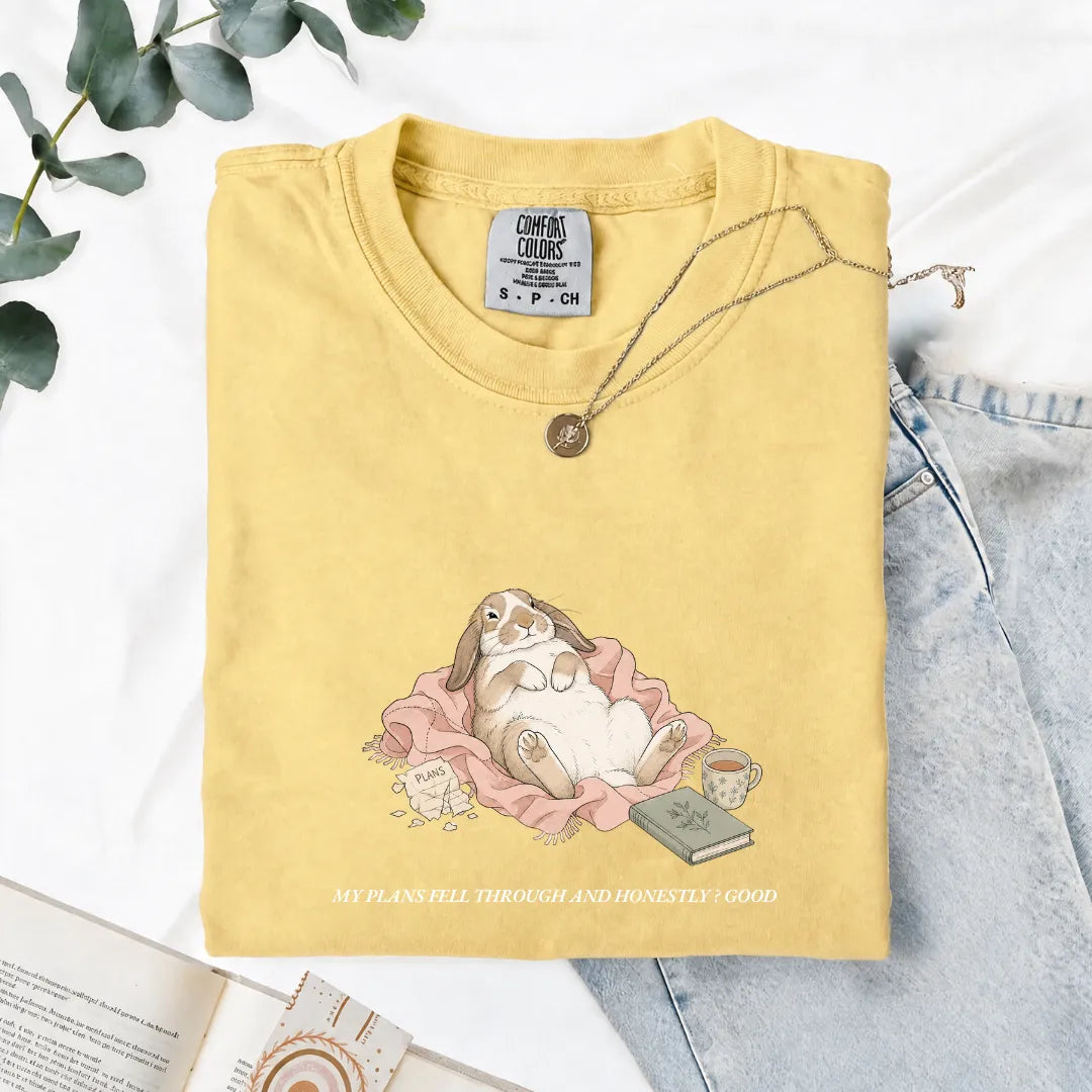 My Plans Fell Through And Honestly? Good - Comfort Tee