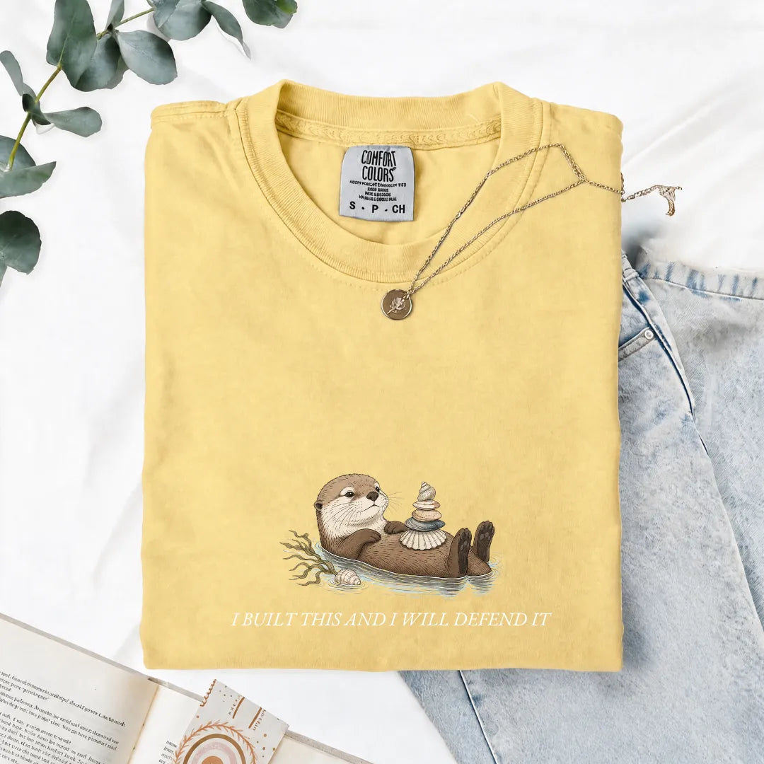 I Built This And I Will Defend It - Comfort Tee