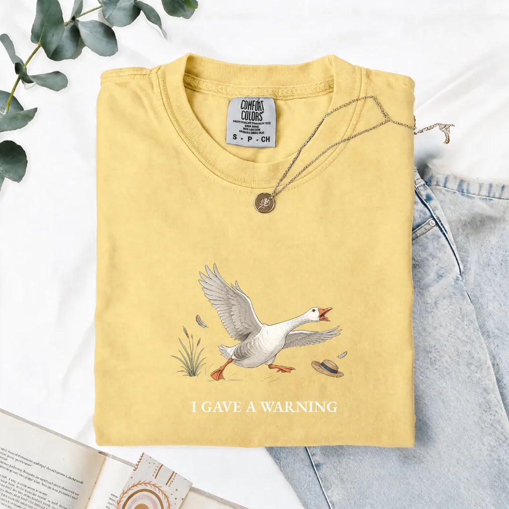 I Gave A Warning - Comfort Tee
