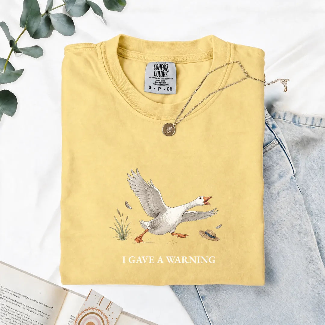 I Gave A Warning - Comfort Tee