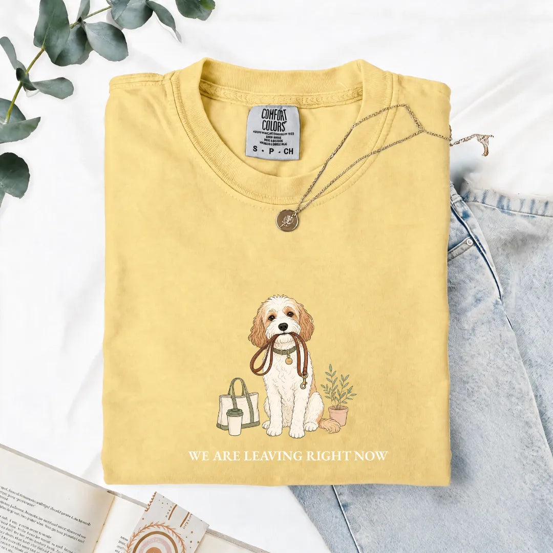 We Are Leaving Right Now - Comfort Tee