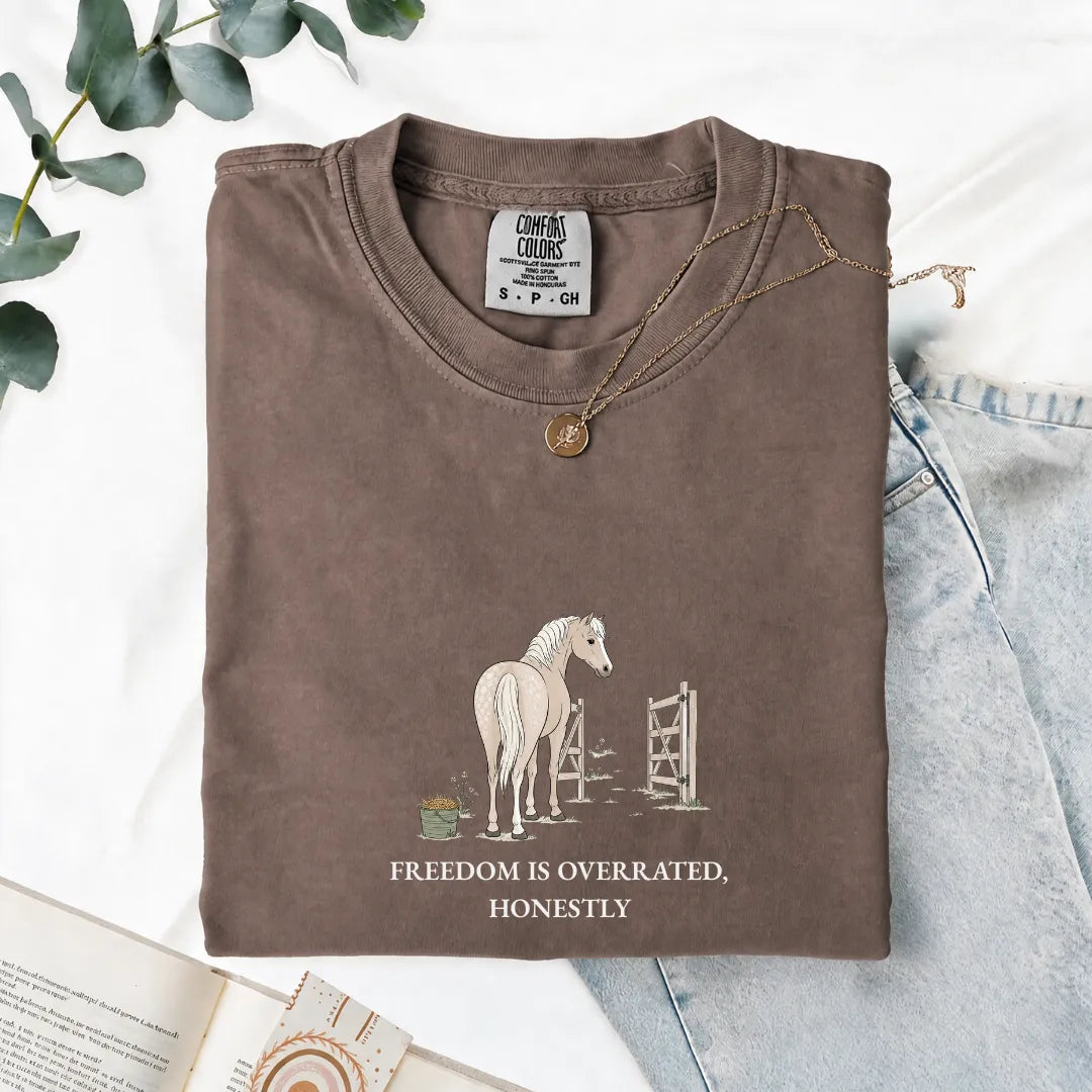 Freedom Is Overrated, Honestly - Comfort Tee