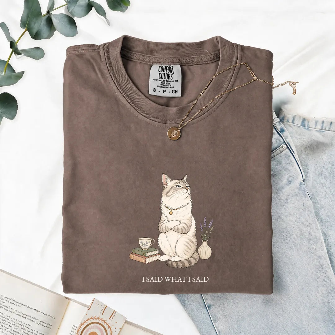 I Said What I Said - Comfort Tee