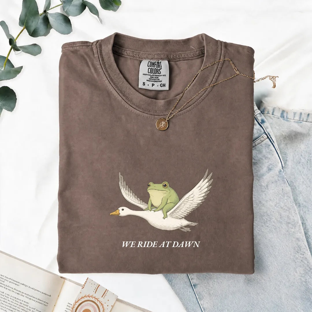 We Ride at Dawn - Comfort Tee