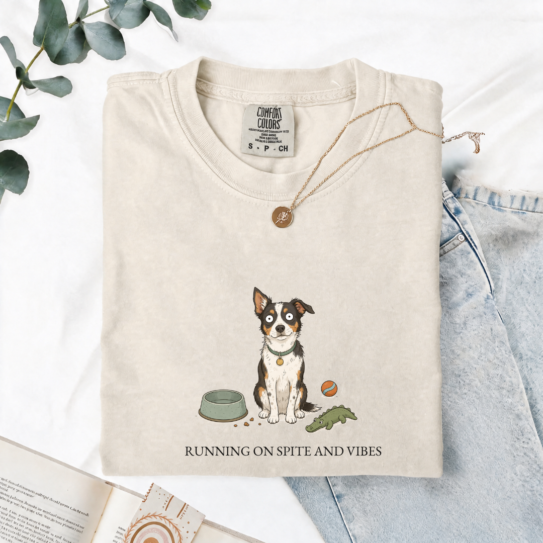Running On Spite And Vibes - Comfort Tee