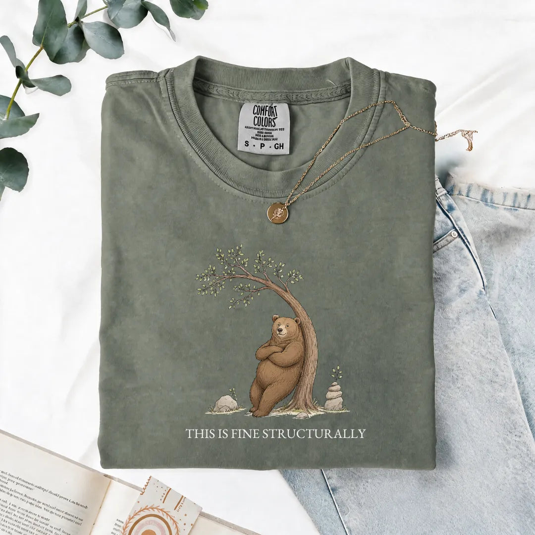 This Is Fine Structurally - Comfort Tee