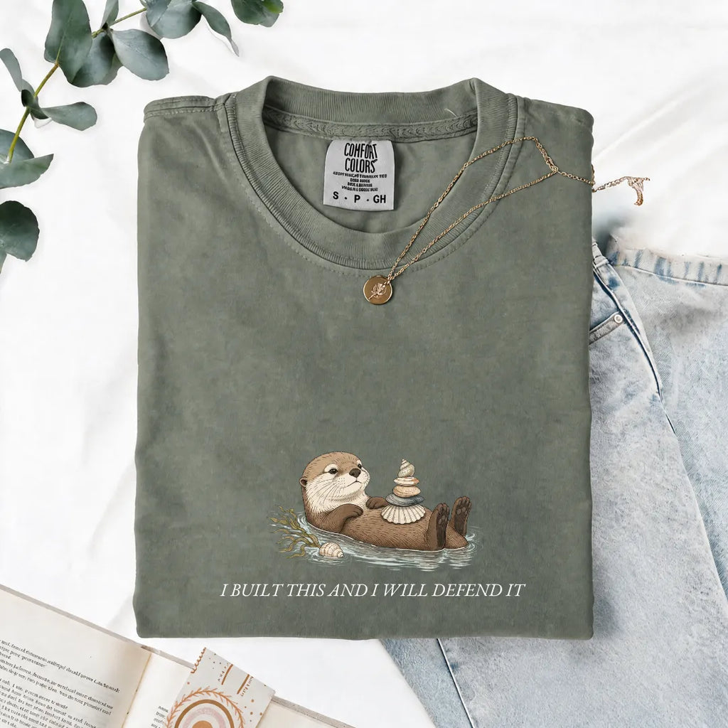 I Built This And I Will Defend It - Comfort Tee