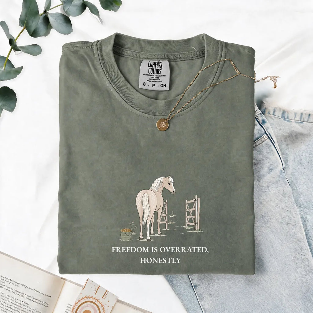 Freedom Is Overrated, Honestly - Comfort Tee