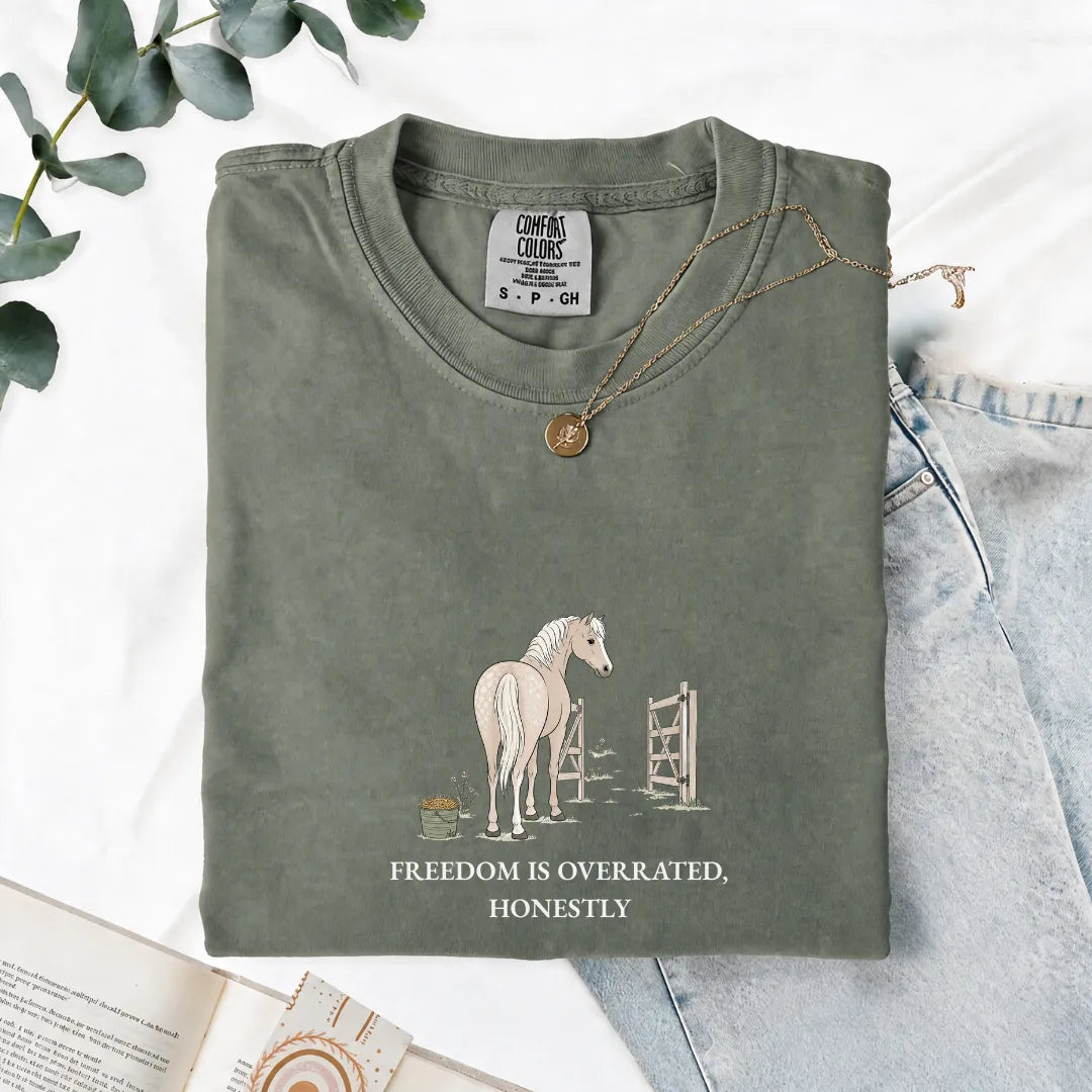 Freedom Is Overrated, Honestly - Comfort Tee