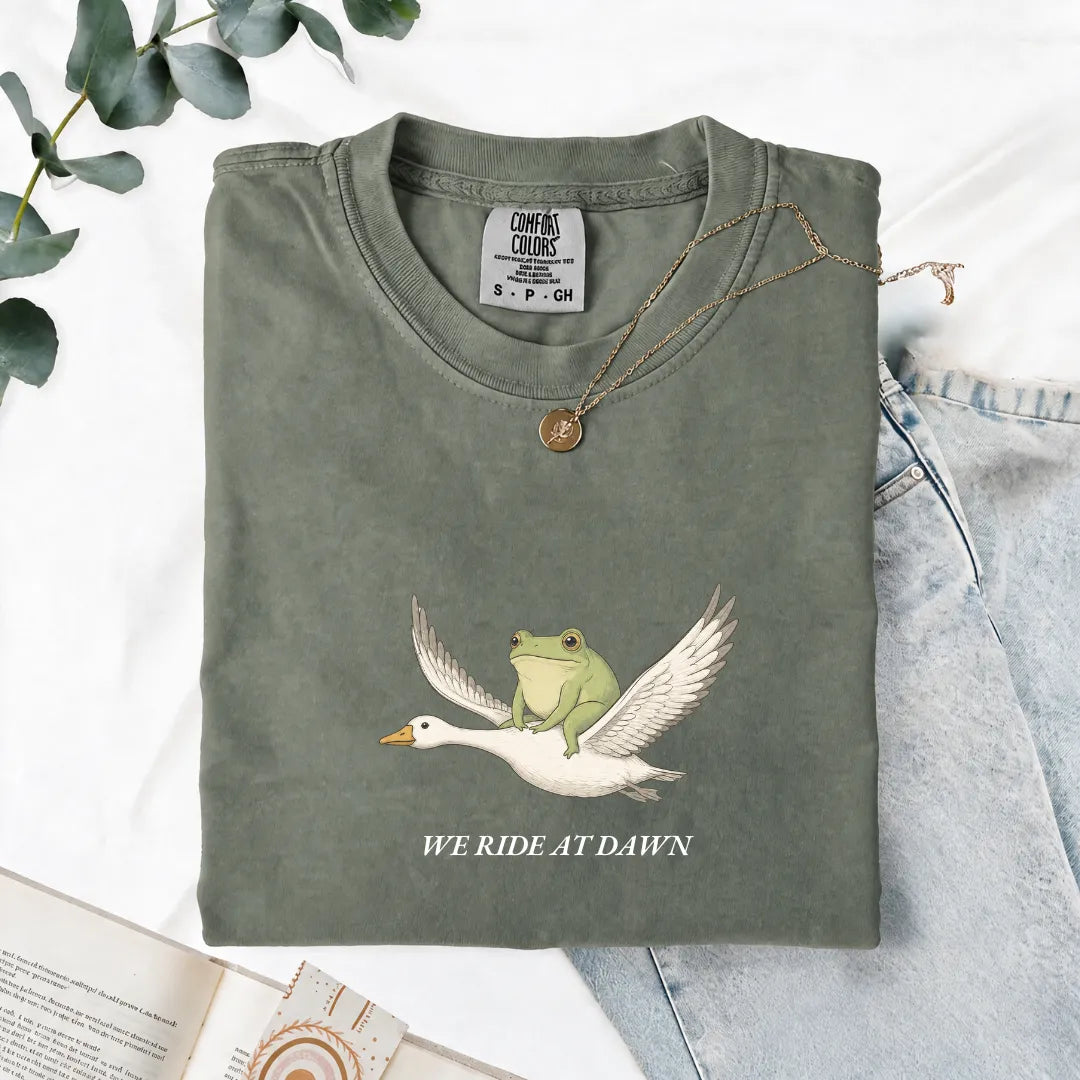 We Ride at Dawn - Comfort Tee
