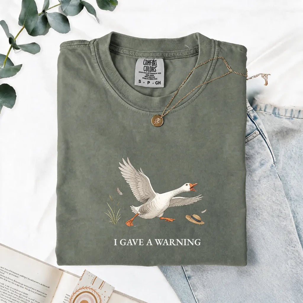 I Gave A Warning - Comfort Tee