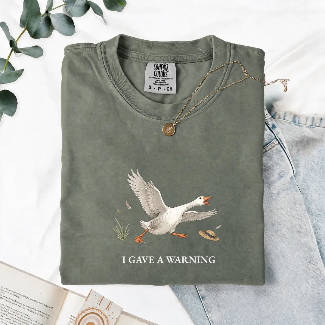 I Gave A Warning - Comfort Tee