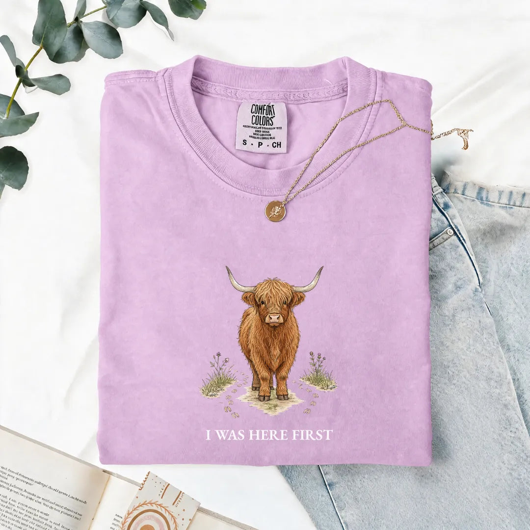 I Was Here First - Comfort Tee