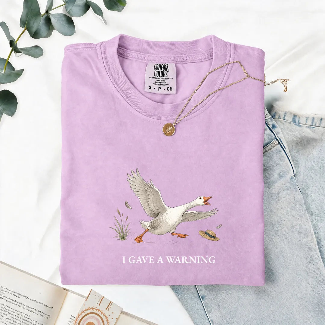 I Gave A Warning - Comfort Tee