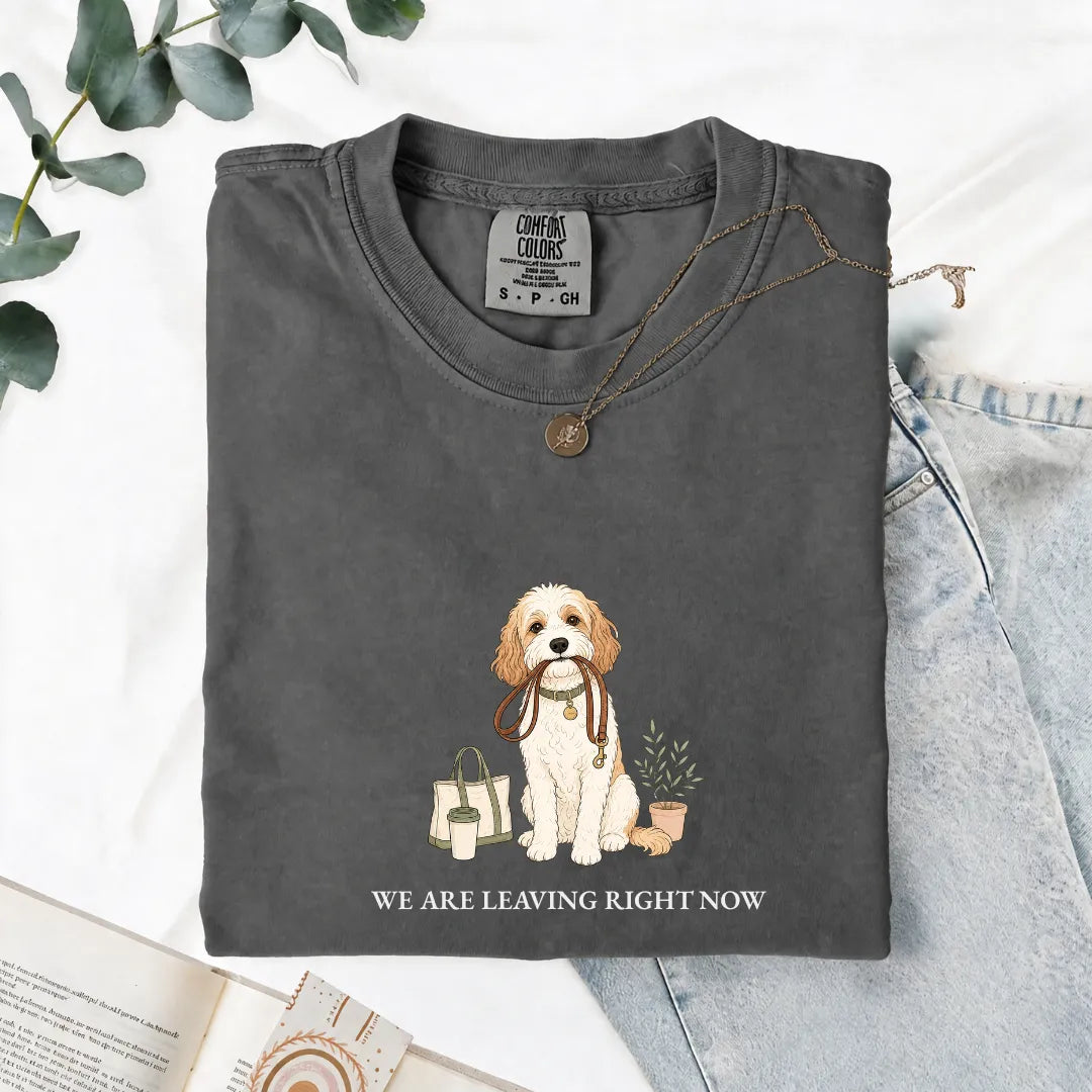 We Are Leaving Right Now - Comfort Tee