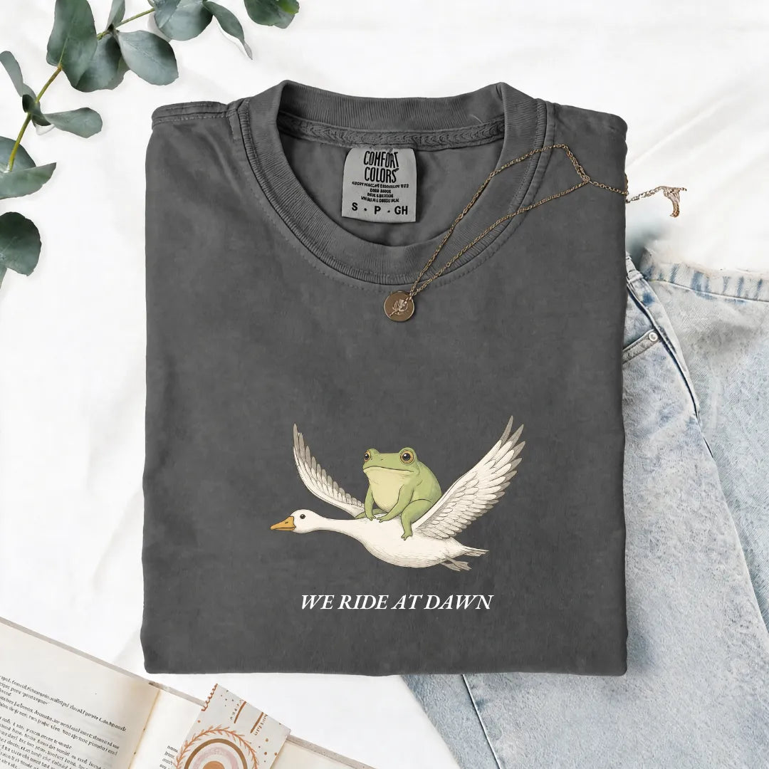 We Ride at Dawn - Comfort Tee