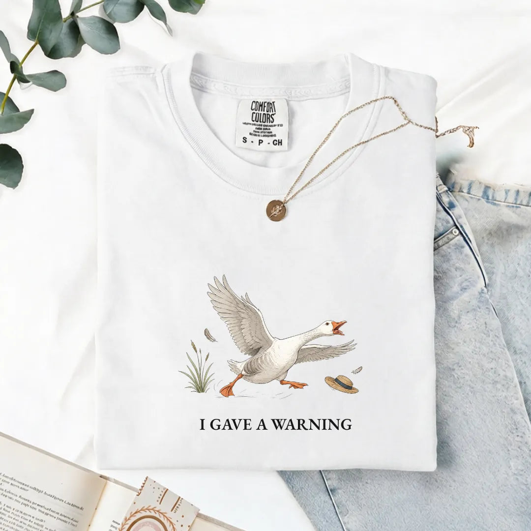 I Gave A Warning - Comfort Tee