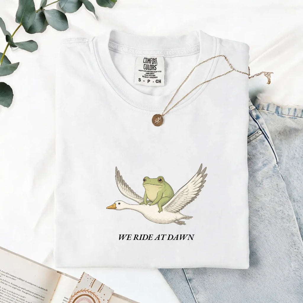 We Ride at Dawn - Comfort Tee
