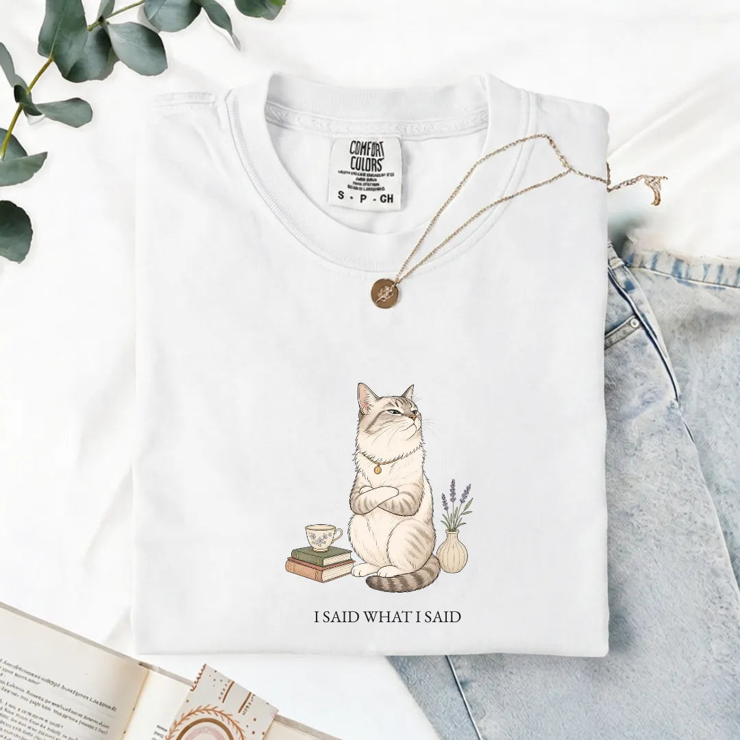 I Said What I Said - Comfort Tee