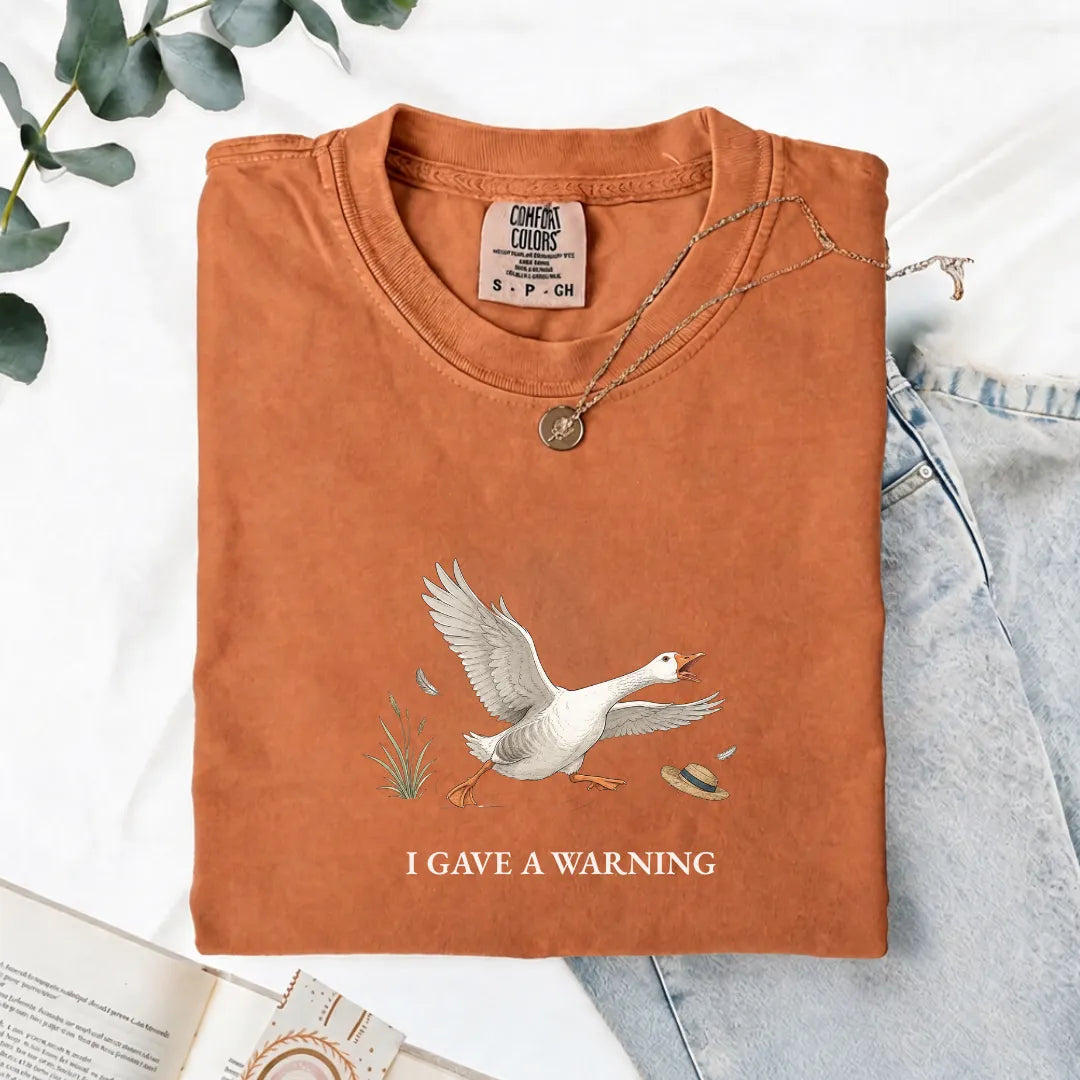 I Gave A Warning - Comfort Tee