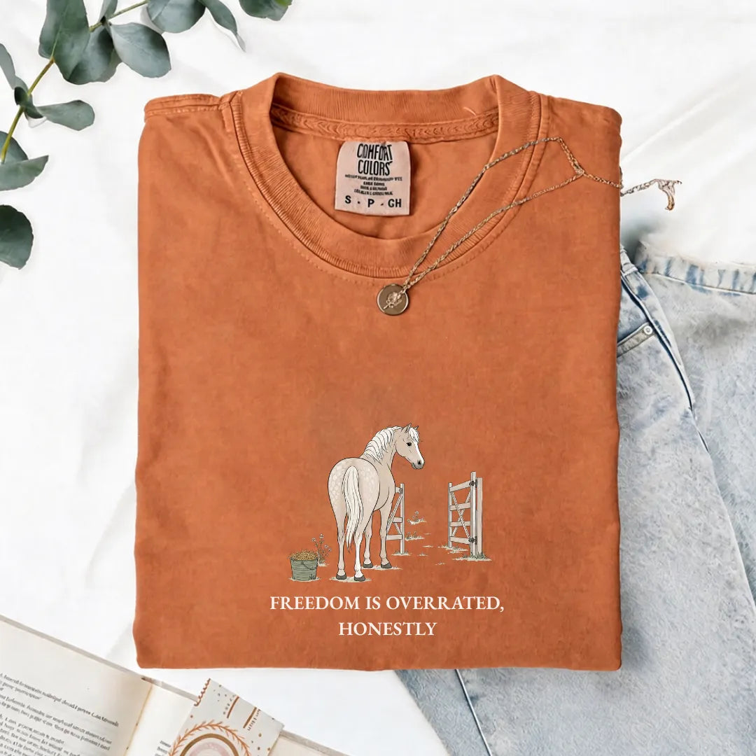 Freedom Is Overrated, Honestly - Comfort Tee
